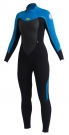 DAWN PATROL 3/2 GB WOMEN Full Suit 2013 black/blue/yellow