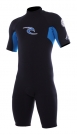 FREELITE BACK ZIP Shorty 2013 black/blue