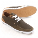 LOE CANVAS WAXED Shoe 2012 khaki/bitterchoc