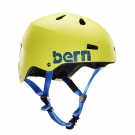 MACON H2O Helm 2013 matte neon yellow/distressed logo