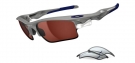 FAST JACKET XL Sonnenbrille polished fog/vr28 black iridium + grey