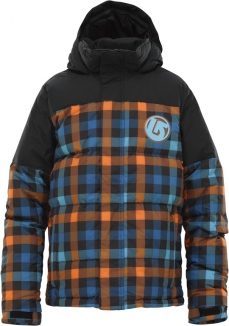 BOYS INDIE DOWN Jacke 2012 mascot trippleo print / true black