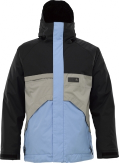 BURTON POACHER Jacke 2012 blue 23 colorblock - L