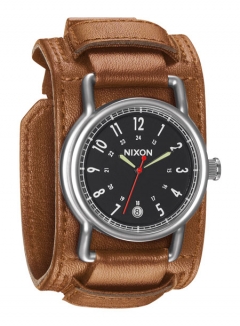 Zum Angebot - NIXON AXE Watch black/saddle