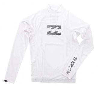 BILLABONG ALL DAY LS KIDS Lycra 2012 white - 164