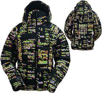 BURTON AK BAKER Jacket 2009 night bright print - AK BAKER Jacket 2009 night bright print