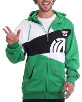 TARGET Bonded Hoodie 2012 kelly green/black/white