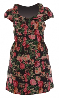 BLUTSGESCHWISTER BOUQUET TUNIQUE Kleid 2012 tropical garden - XS