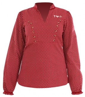 CABOSE BLOUSE Shirt 2012 fiorddots
