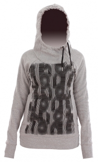 BENCH CCTV Hoodie 2012 medium grey marl - XS