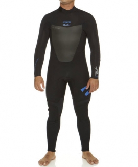 FOIL 302 BACK ZIP Full Suit 2012 black/black/black
