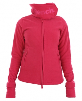 BENCH FUNNEL NECK - E Fleece 2012 carmine - XS