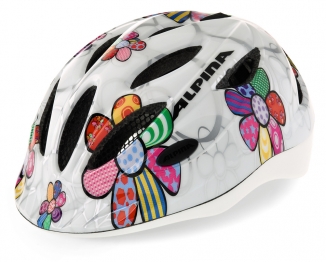 GAMMA FLASH Helmet 2012 white flower