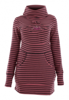 KIRSCHTORTEN TURTLE Pullover 2013 rosewood stripes