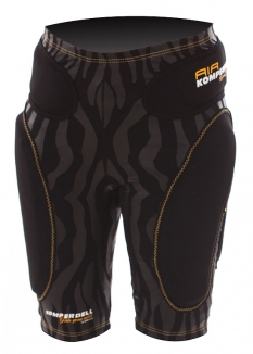 KOMPERDELL WOMENS AIRSHOCK Short black - XL
