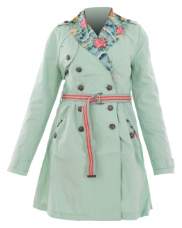 BLUTSGESCHWISTER LIZ LEISURE TRENCH Mantel 2012 caribbean bay - L