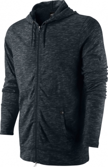 NIKE 6.0 JERSEY HEATHER Zip Hoodie 2012 black - XL