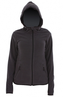 SKYLA Fleece Hoodie 2012 charcoal