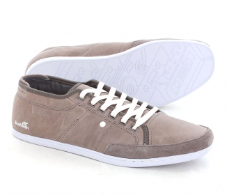 BOXFRESH SPARKO LEATHER Schuh 2012 grey/white sole - 45