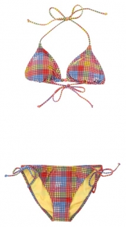 SUNRISECHECK SMALL B-Cup Bikini 2012 blue stripe big
