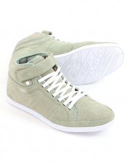BOXFRESH U SWICH Shoe light green suede/white sole - 37