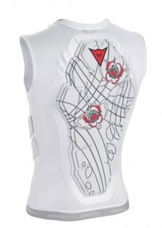 DAINESE WAISTCOAT SOFT LADY 2012 white - XS