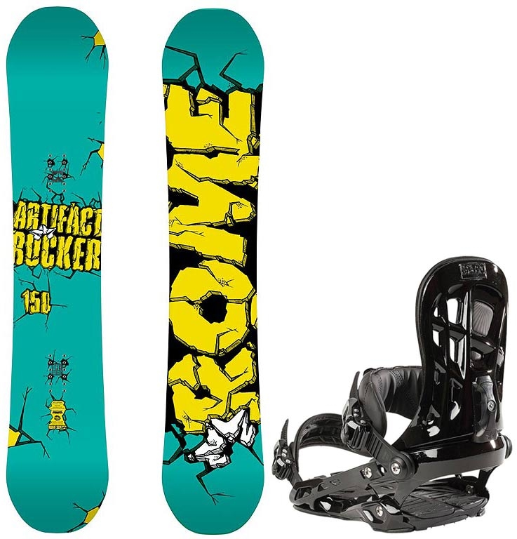 ARTIFACT ROCKER 150 2012 inkl. 390 black 