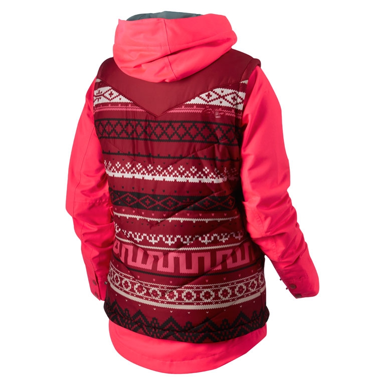 BELLEVUE Jacket 2012 solar red/varsity red 