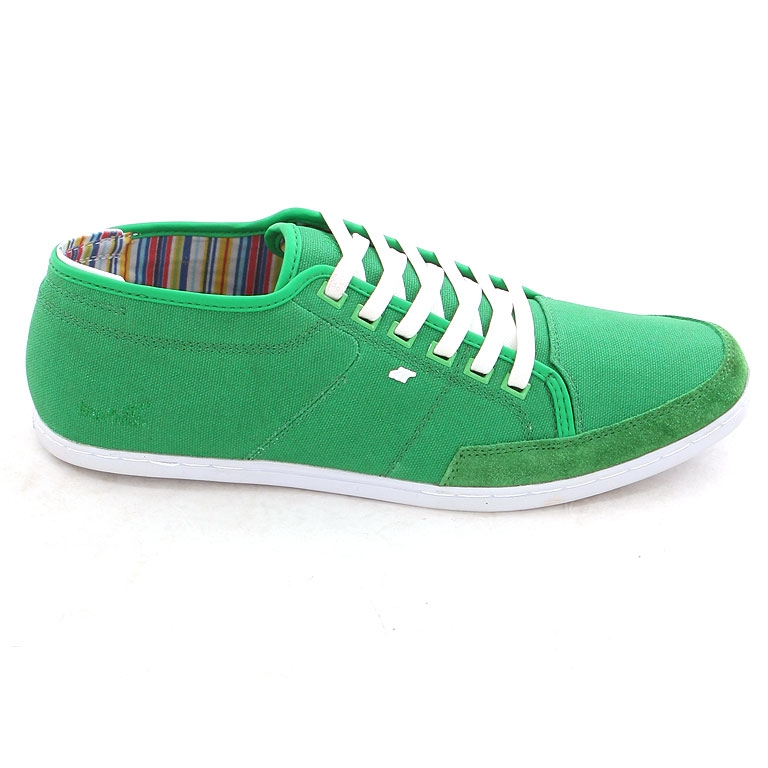 SPARKO CANVAS Shoe 2013 green wax/white sole 