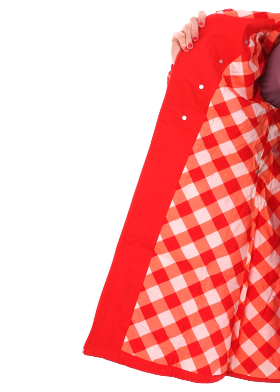 DONAUSCHIFFER Parka 2012 dolcevita red twill 