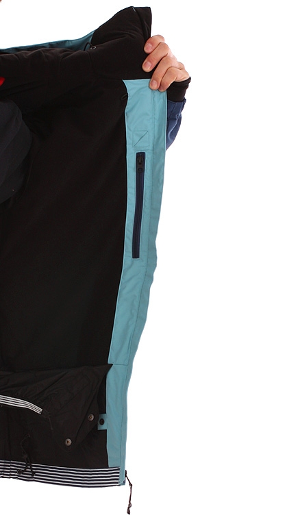 ESCAPE SOCIETY Jacket 2012 blue aop 