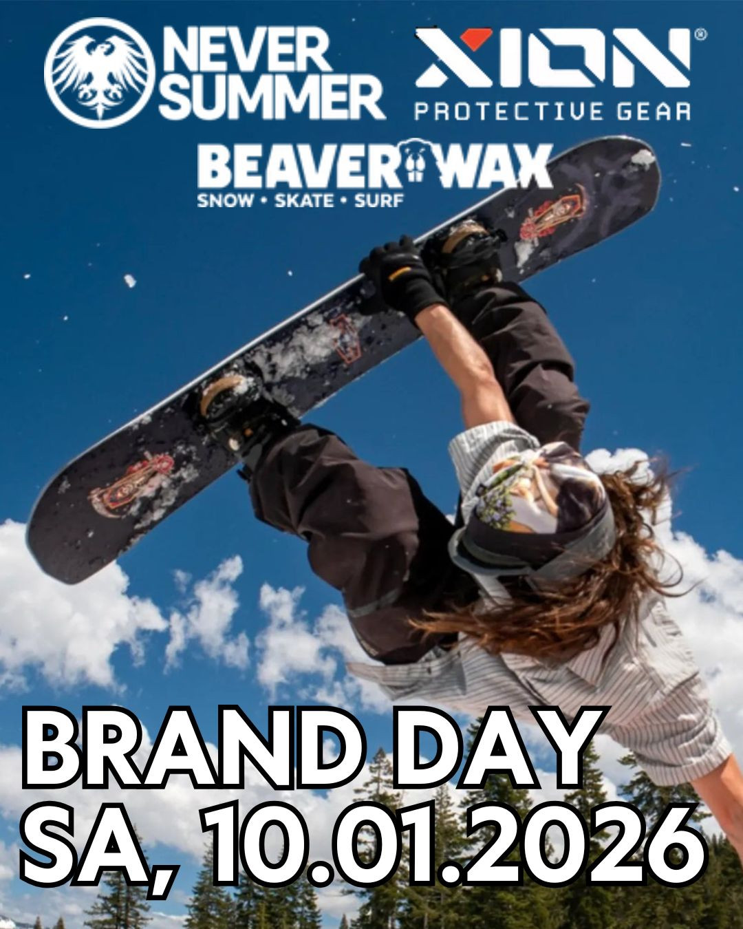 Starte ins neue Jahr mit unserem Brand Day mit @neversummereurope @xionpg & @beaverwax 🏂⁠
Freu dich auf persönliche Beratung, spannende Tech-Talks, Goodies und wertvolle Tipps rund um Protektion & richtiges Waxing.⁠
⁠
📍 Wo: Showroom in Düsseldorf⁠
📅 Wann: Samstag, 10.01.2026⁠
⏰ Uhrzeit: Ab 10Uhr⁠