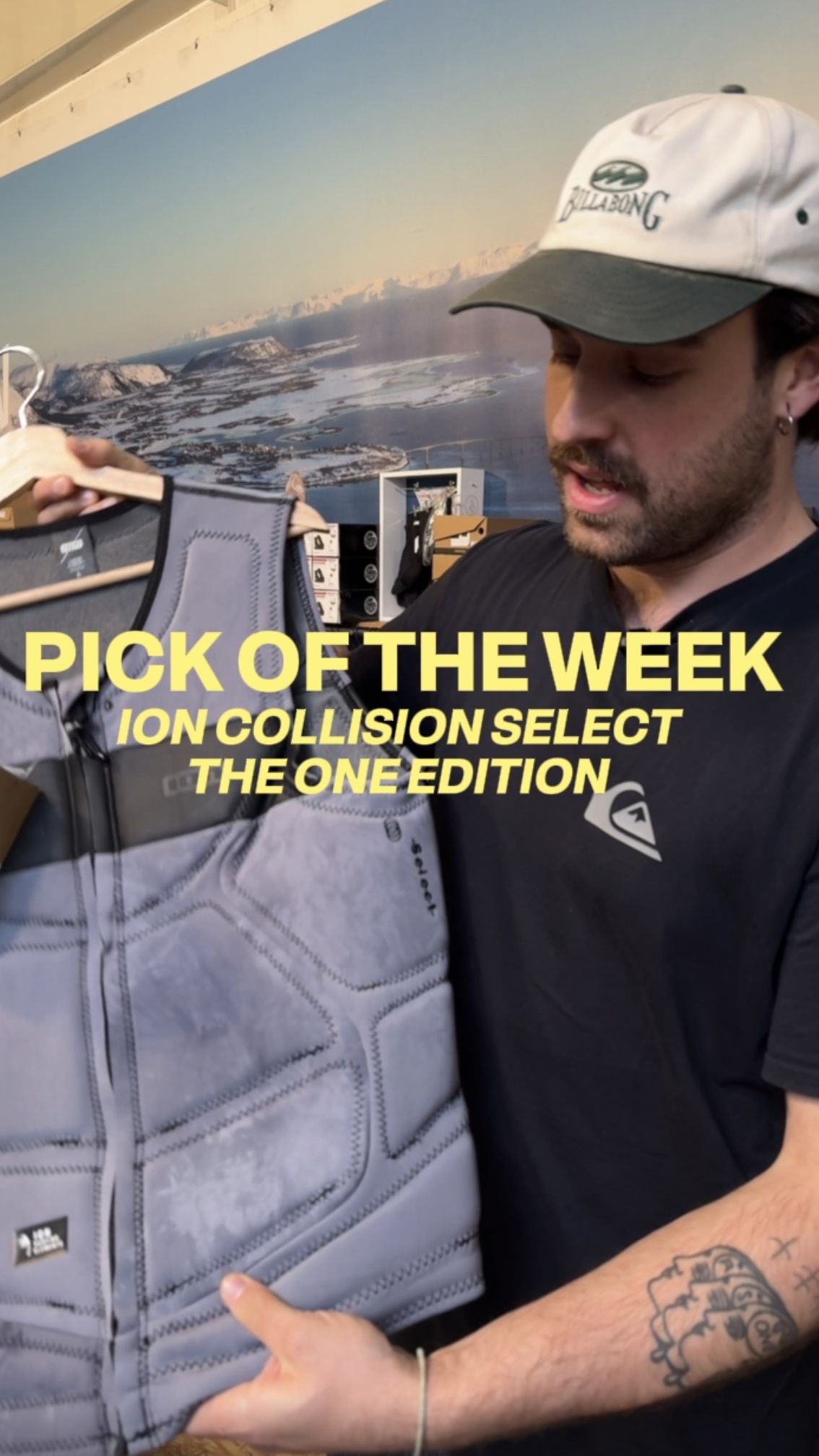 Keine Kompromisse auf dem Wasser: Die Ion Collision Select The One Edition  Weste vereint Style und Impact-Schutz!⁠
⁠
Entwickelt für Rider, die maximale Performance verlangen:⁠
▪️ hochwertigsten Materialien für maximale Langlebigkeit⁠
▪️ Fester, extrem angenehmer Sitz⁠
▪️ limitierte „The One Edition“⁠
⁠
Entdecke dieses Piece und unser gesamtes Westen Sortiment online oder besuche uns im Showroom für die perfekte Beratung!