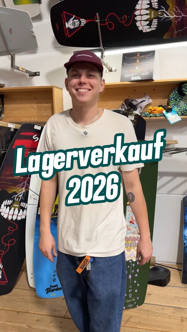 🚨 Save the Date!⁠ Lagerverkauf 2026 🚨⁠
Nächste Woche ist es endlich soweit: 24.–26. September!⁠
⁠
Mi 23.09.26	Geschlossen⁠
Do 24.09.26	13:00-20:00⁠
Fr 25.09.26	13:00-20:00⁠
Sa 26.09.26	10:00-18:00⁠
Mo 28.09.26	Geschlossen⁠
⁠
Dich erwarten unschlagbare Angebote, exklusive Deals und die besten Schnäppchen der Saison 🔥⁠
Sei dabei und sichere dir deine Highlights aus Snow, Wake, Skate und Streetstyle bevor sie weg sind!⁠
⁠
👉 Alle Infos findest du hier: warehouse-one.de/lagerverkauf⁠
👉 Melde dich auch für unseren Showroom Newsletter an, um immer zuerst alle News zu bekommen!