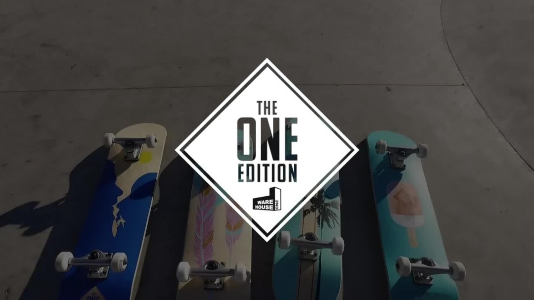 Kennt ihr schon unsere neuen The One Edition Skateboards?😁