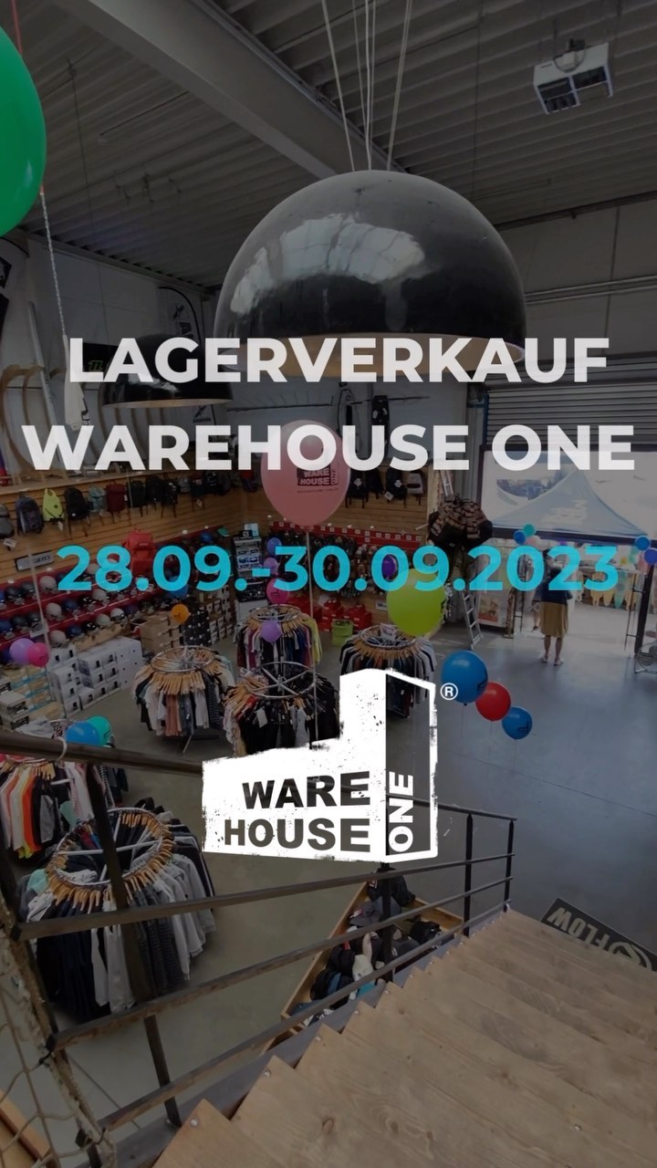 Vom 28.09-30.09.2023 ist es wieder Zeit für unseren einzigartigen Lagerverkauf 🎊 Wir bieten Dir unfassbare Preise & einmalige Deals auf das gesamte Sortiment! Unser Lagerverkauf ist definitiv der Place to be 😎
Alle Infos findest du bei uns unter https://www.warehouse-one.de/lagerverkauf/ & melde Dich zu unserem Showroom Newsletter an, um alle Updates & Aktionen immer als erstes zu erfahren 👌