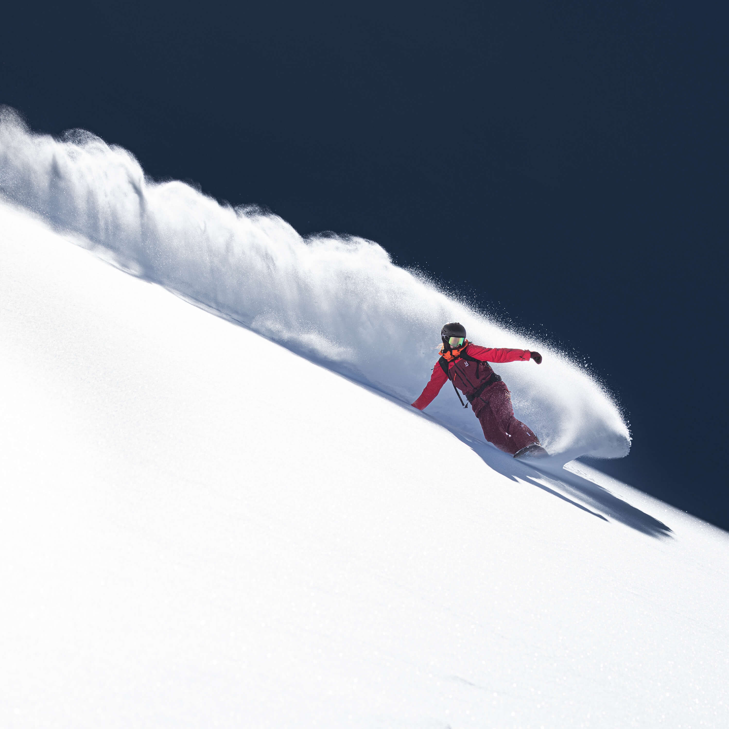 Snowboarderin / Powder