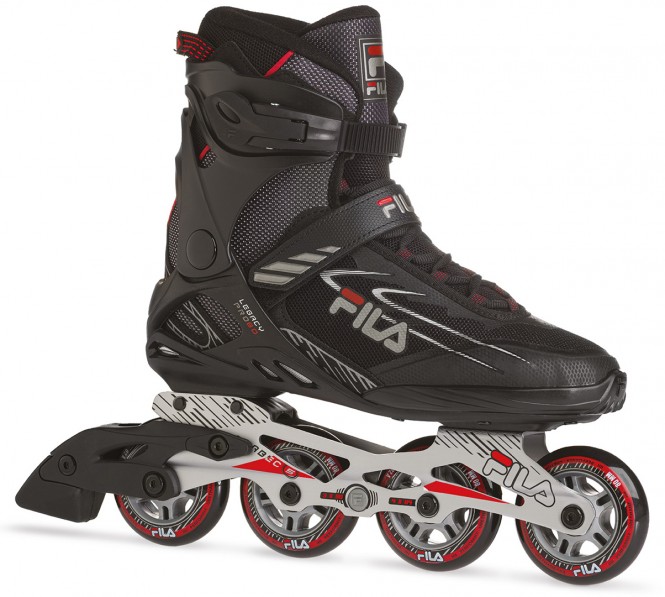 FILA LEGACY PRO 80 Inline Skate 2022 black/red - 43,5 kaufen