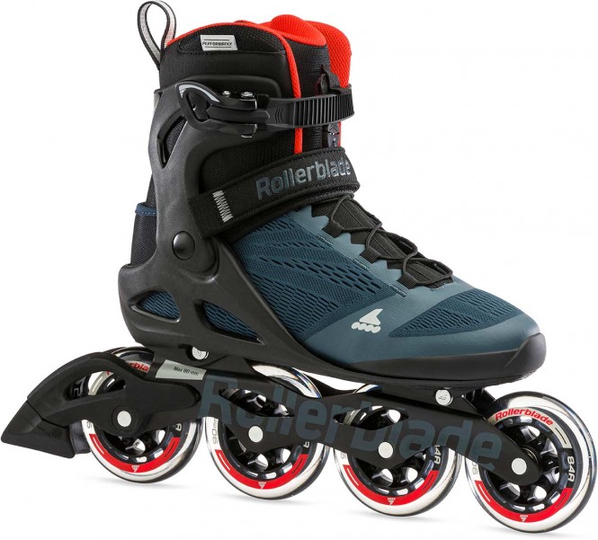 ROLLERBLADE MACROBLADE 90 Inline Skate 2024orion blue/spicy orange - 45,5 kaufen