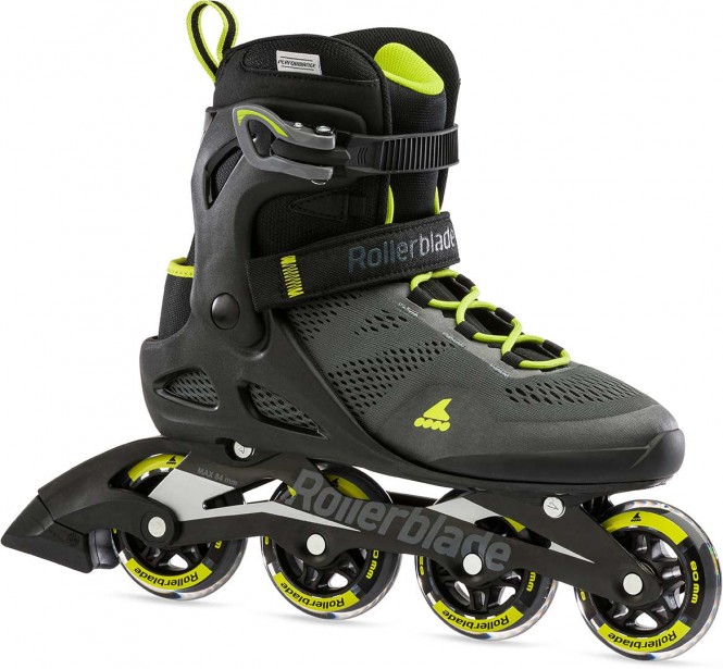 ROLLERBLADE MACROBLADE 80 Inline Skate 2023 black/lime - 44 kaufen