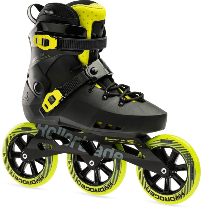 ROLLERBLADE MAXXUM 125 Inline Skate 2024 black/lime - 45,5-46 kaufen