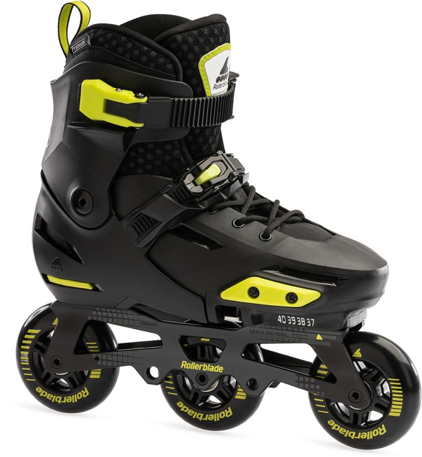 ROLLERBLADE APEX 3WD Inline Skate 2024 black/lime - 36,5-40 kaufen