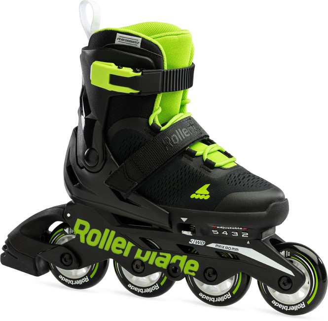 ROLLERBLADE MICROBLADE Inline Skate 2024 black/green - 33-36,5 kaufen