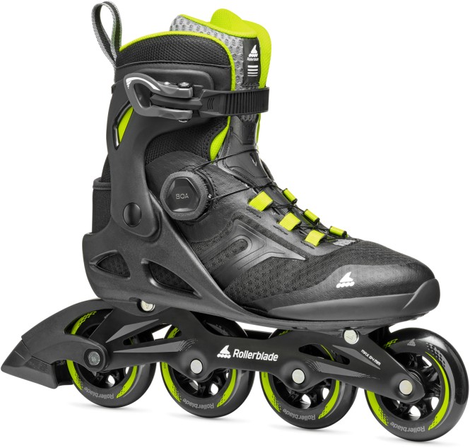 ROLLERBLADE MACROBLADE 84 BOA Inline Skate 2024 black/lime - 39-40 kaufen