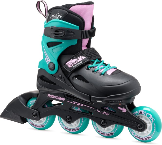 ROLLERBLADE FURY Inline Skate 2025 black/sea green - 29-33 kaufen