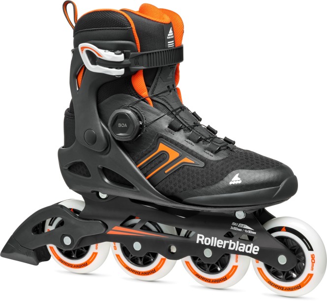 ROLLERBLADE MACROBLADE 90 BOA Inline Skate 2024 black/orange - 43-44 kaufen