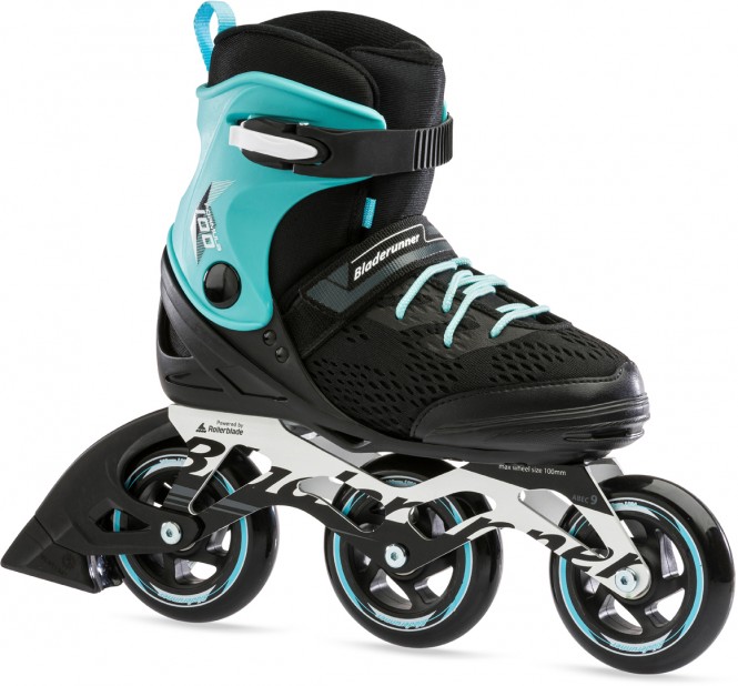 BLADERUNNER BY ROLLERBLADE FORMULA 100 W Inline Skate 2021 black/light blue - 36,5 kaufen