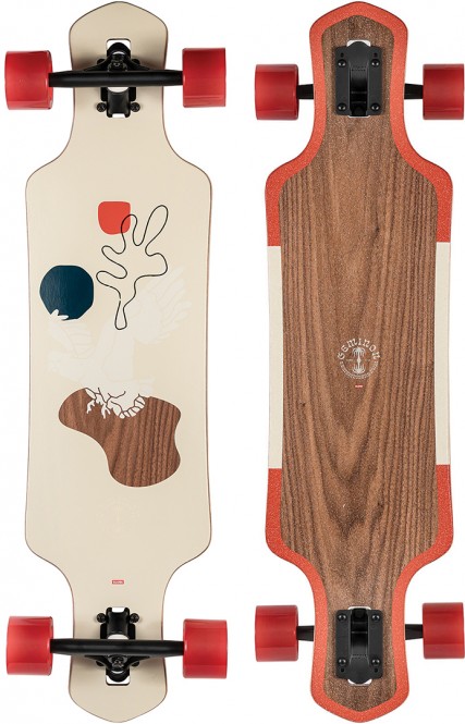 GLOBE GEMINON DT 35 Longboard 2022 walnut/cockatoo kaufen