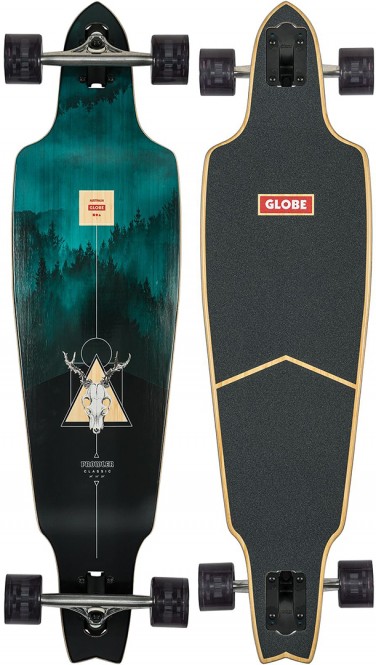 GLOBE PROWLER CLASSIC 38 Longboard 2022 bamboo/blue mountains kaufen