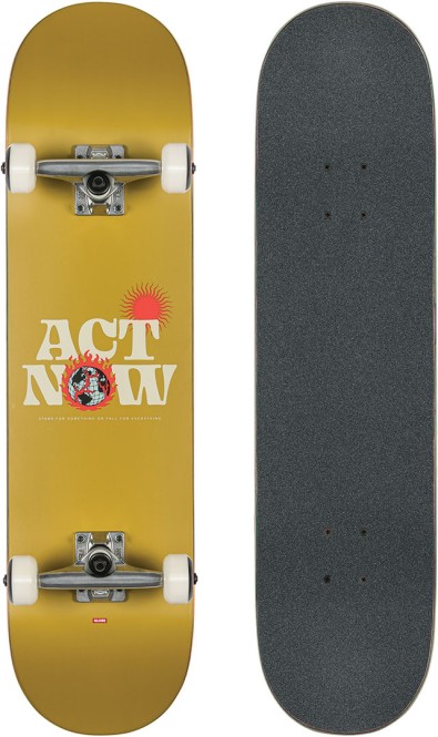 GLOBE G1 ACT NOW Skateboard mustard - 8.0 kaufen
